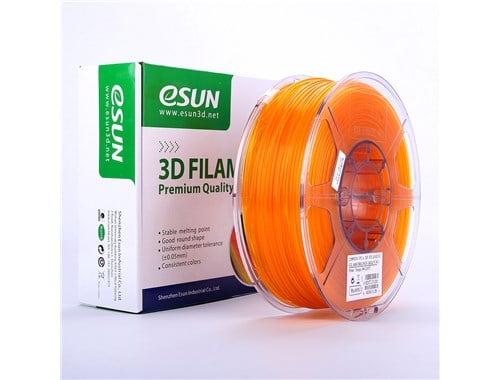 eSUN PLA 1kg 2.85mm Glass Orange