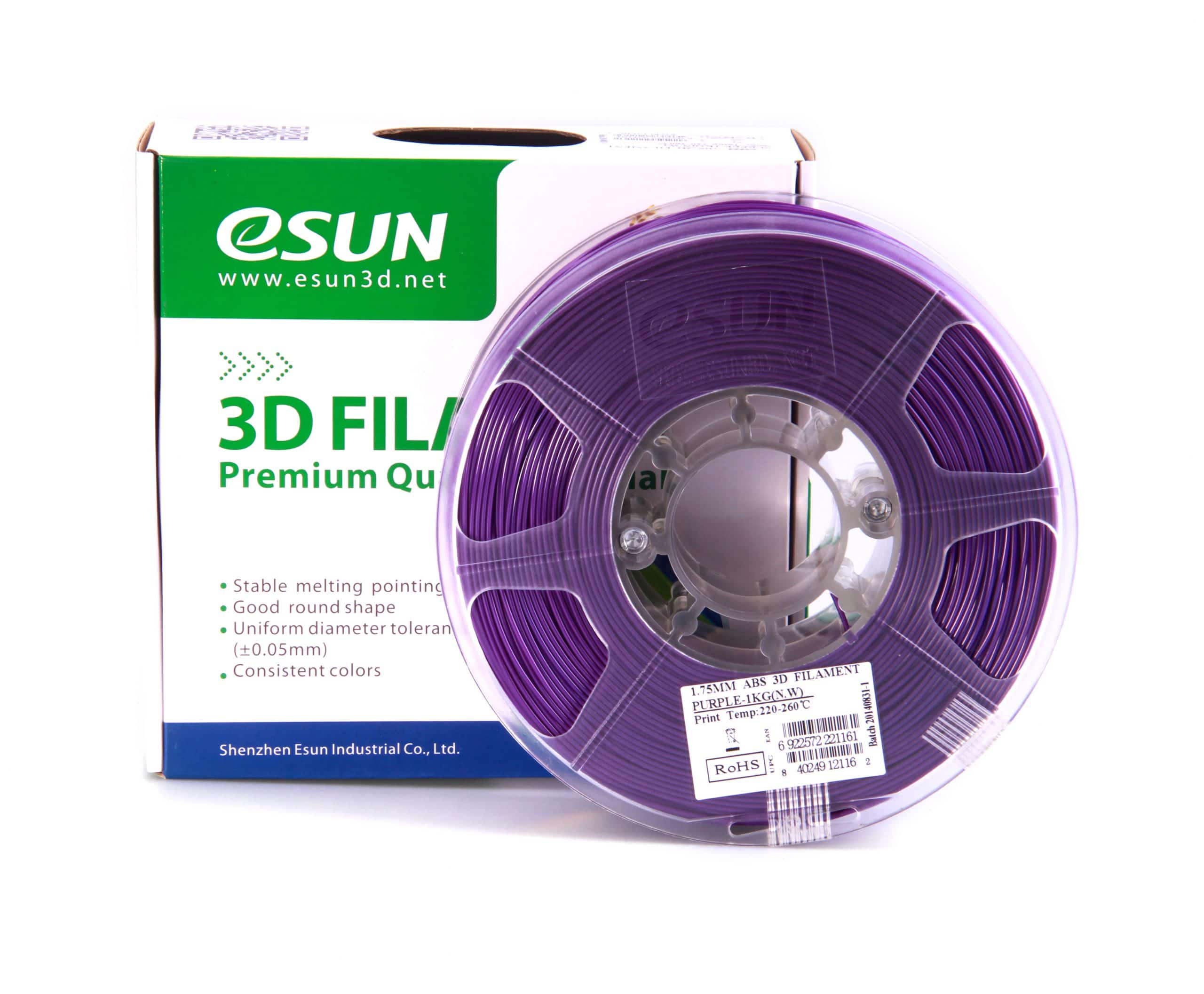 eSUN ABS+ 1kg 1.75mm Purple