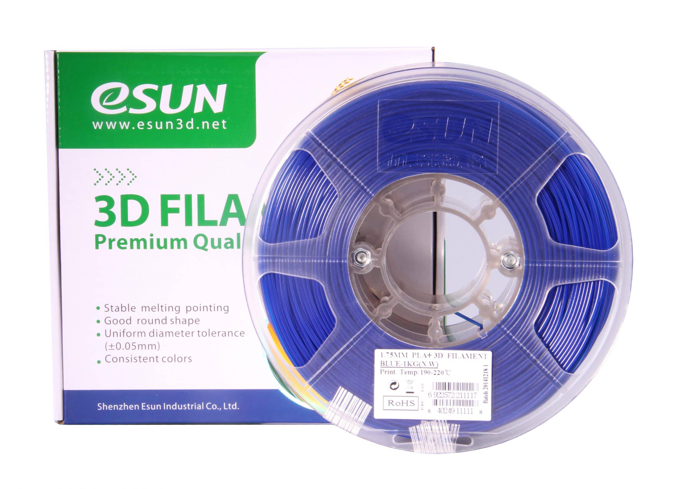 eSUN PETG 1kg 1.75mm Solid Blue