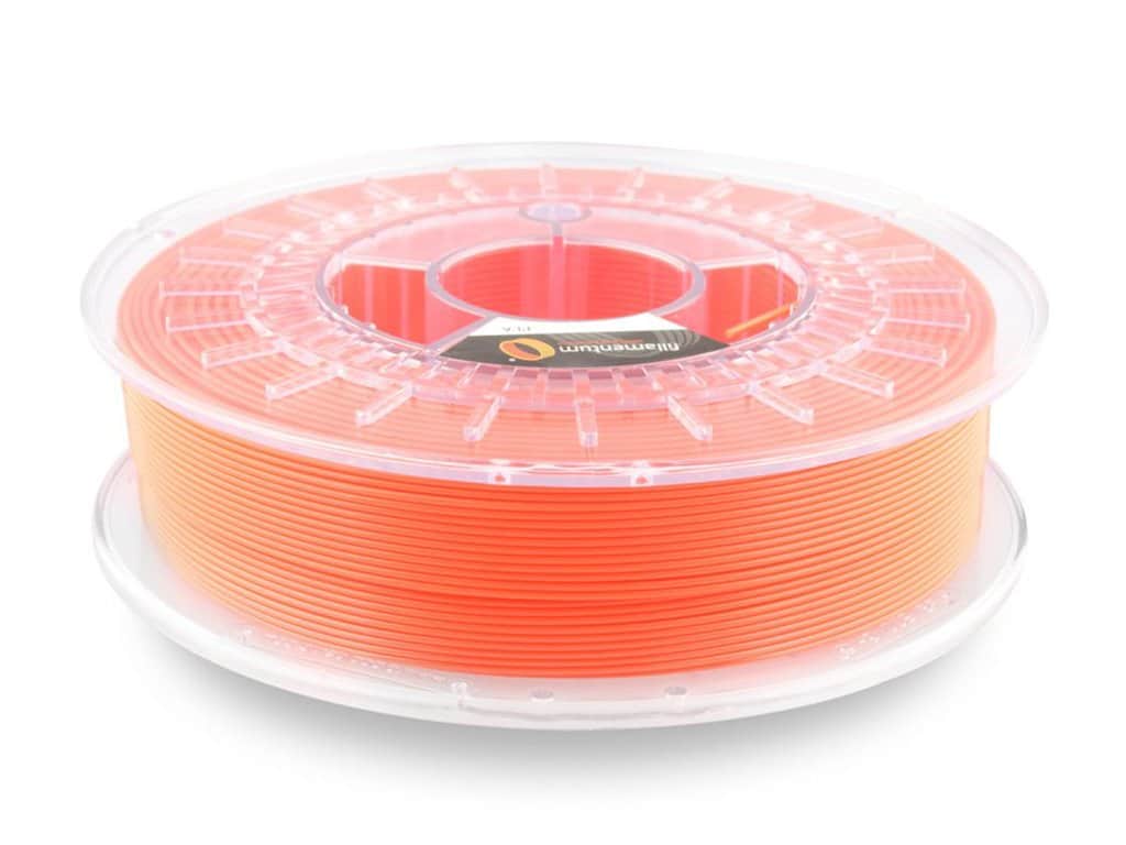 Fillamentum PLA Extrafill 0.75kg 2.85mm Luminous Orange