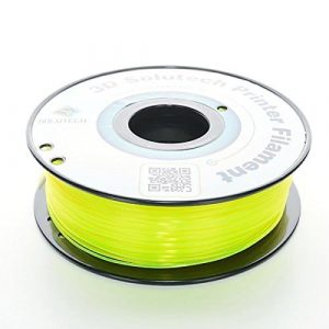 3D SOLUTECH Flexible TPE 95A 1kg 1.75mm See Through Yellow