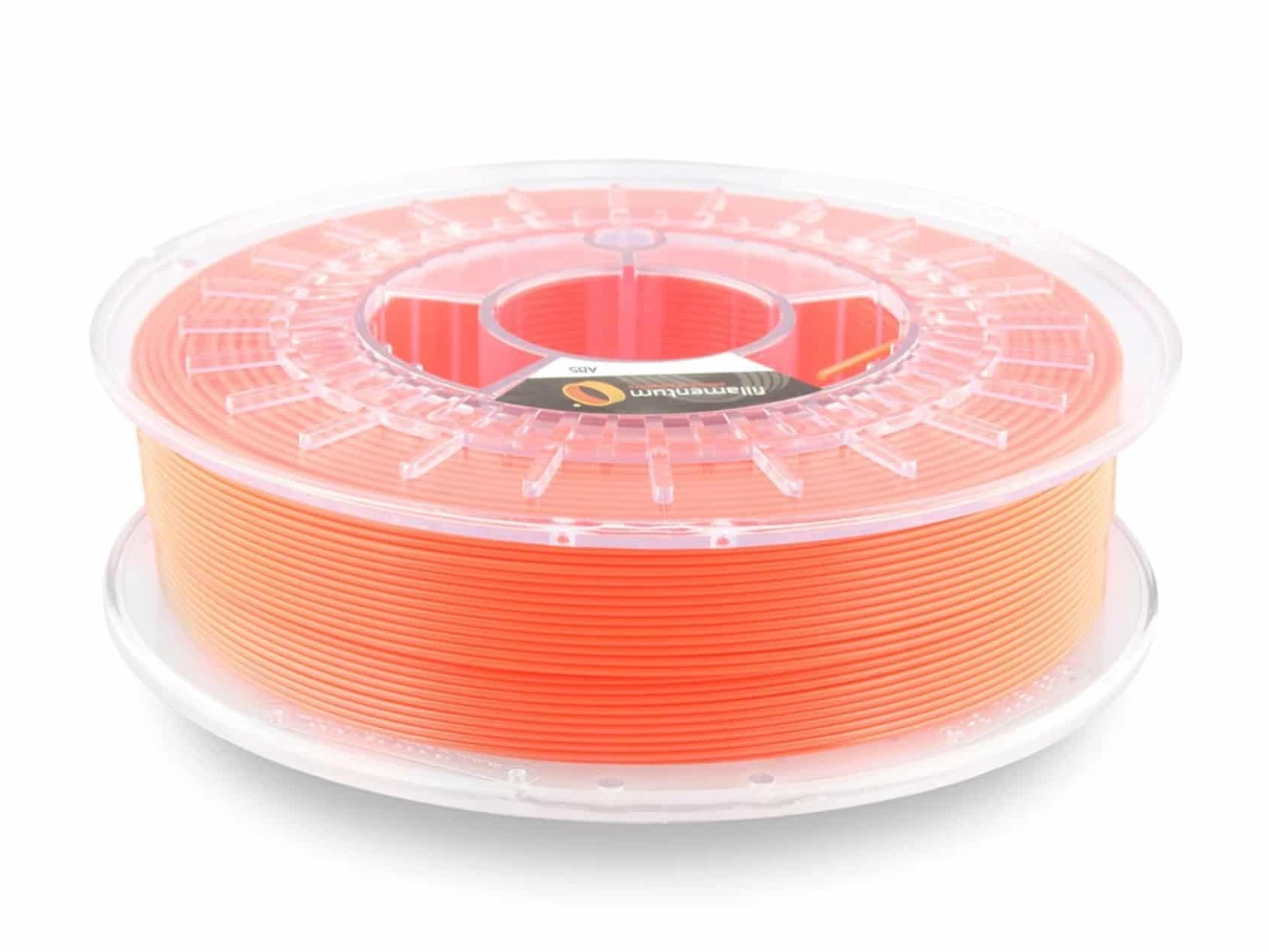 Fillamentum ABS Extrafill 0.75kg 2.85mm Luminous Orange