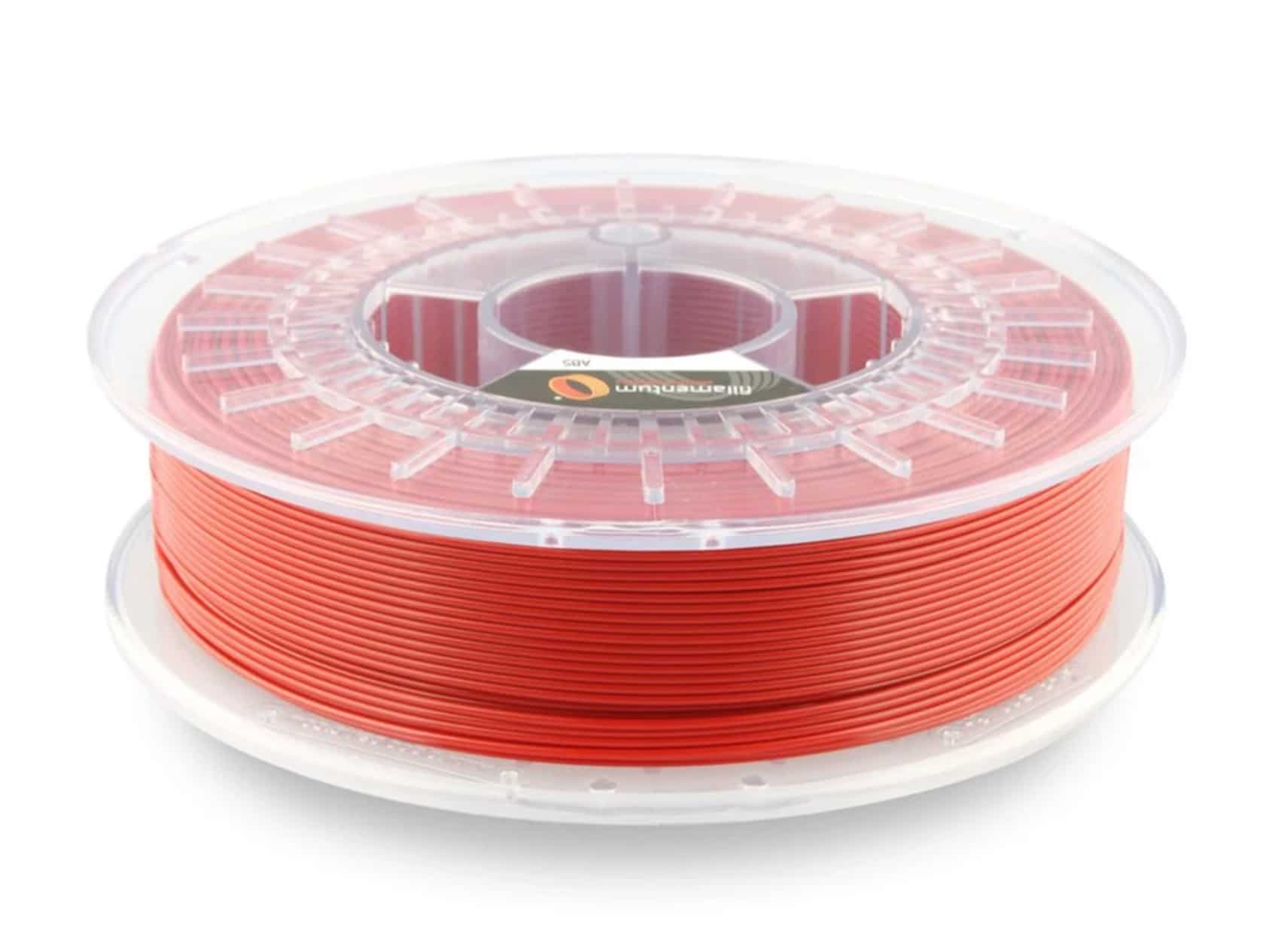 Fillamentum ABS Extrafill 0.75kg 2.85mm Signal Red