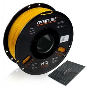 OVERTURE PETG 1kg 1.75mm Yellow