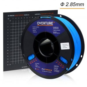 OVERTURE PLA Professional 1kg 2.85mm Blue
