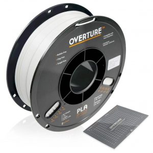 OVERTURE PLA Silk 1kg 1.75mm Pearl White
