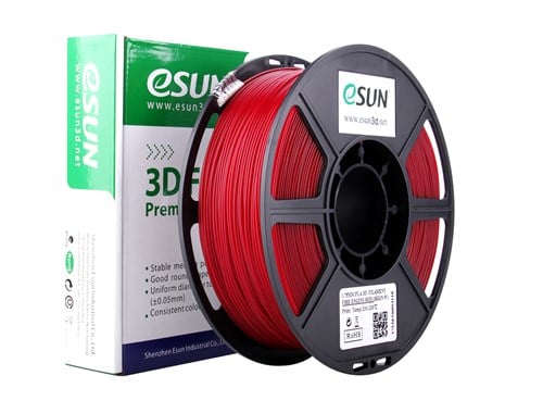 eSUN PLA+ 1kg 1.75mm Fire Engine Red